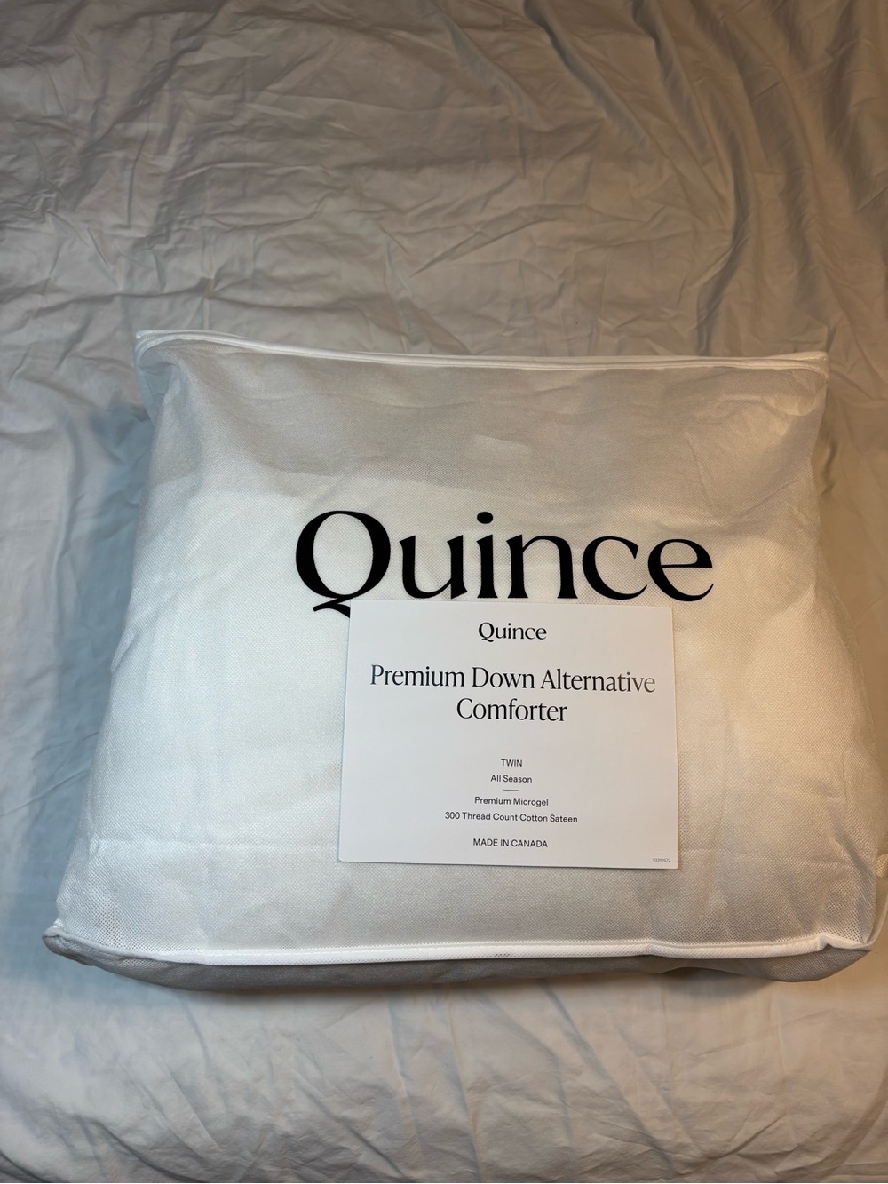 Premium Down Alternative Duvet Insert - All-Season - Twin